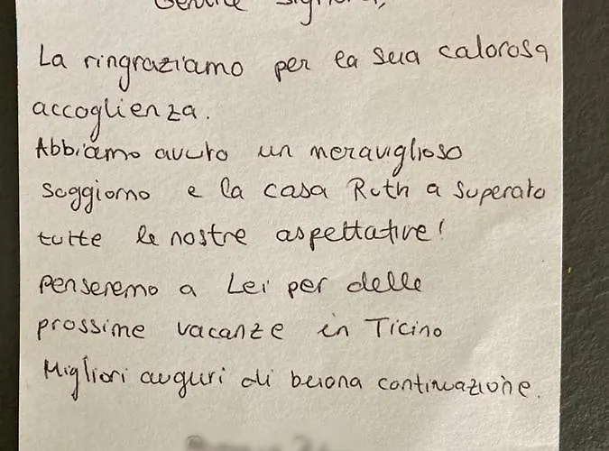 Casa Ruth * Brissago